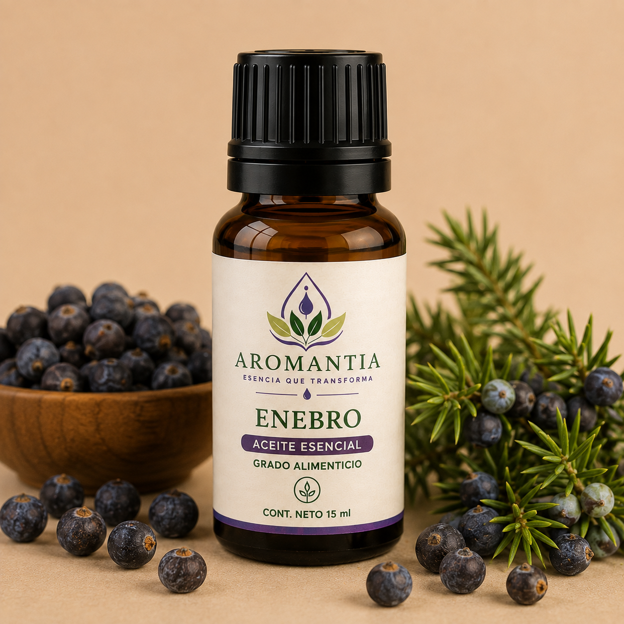 Aceite Esencial Enebro Grado Alimenticio