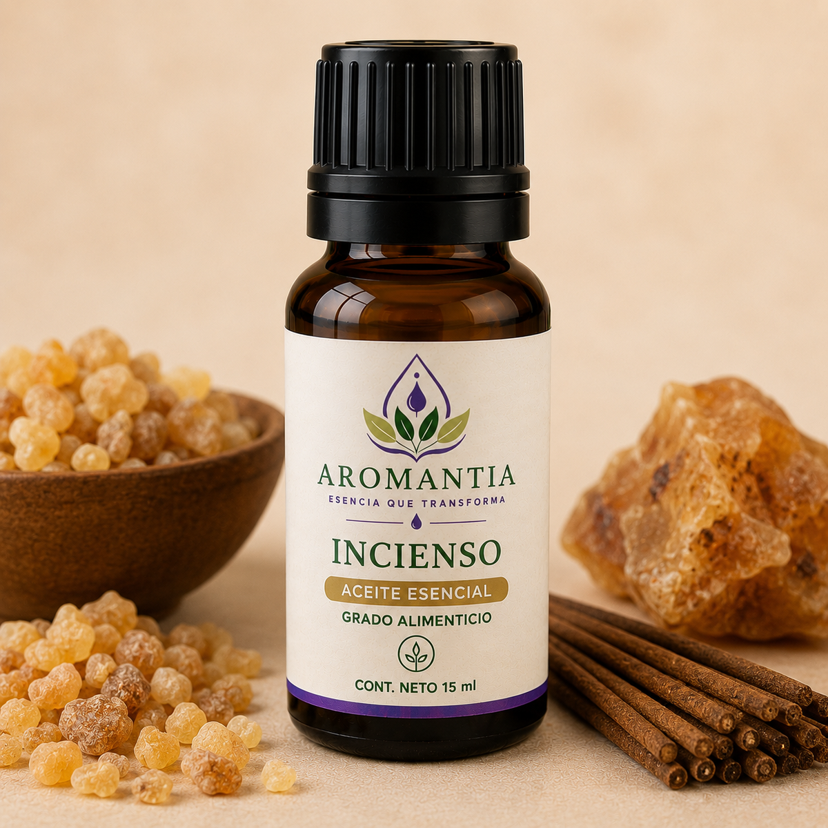 Aceite Esencial Incienso Grado Alimenticio
