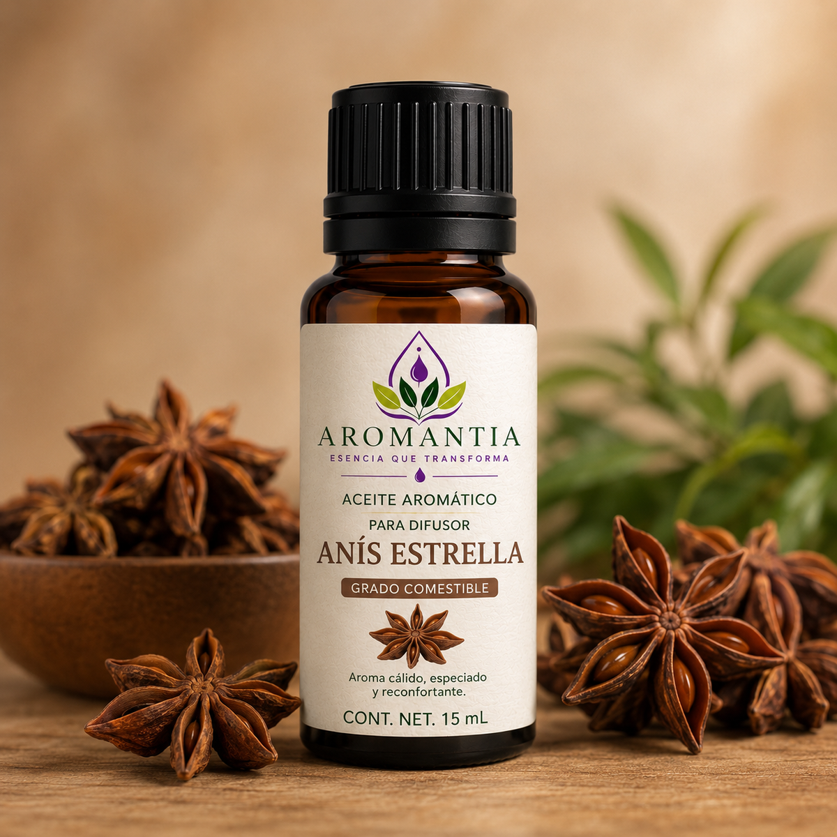 Aceite Esencial Anís Estrella Grado Alimenticio