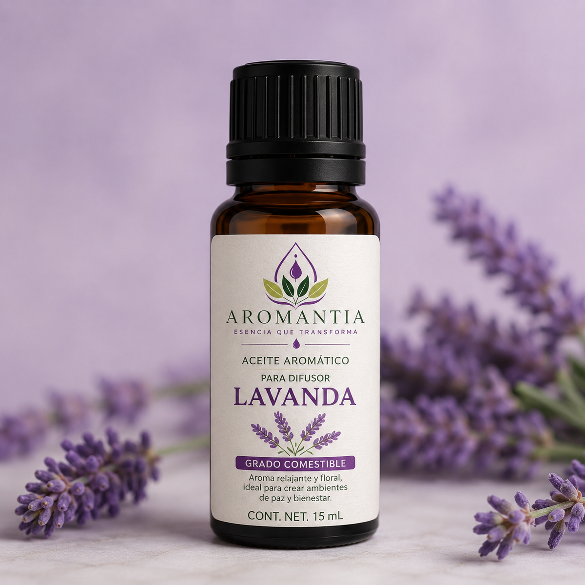 Aceite Esencial Lavanda Grado Alimenticio