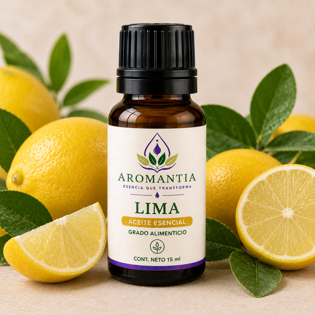 Aceite Esencial Lima Grado Alimenticio